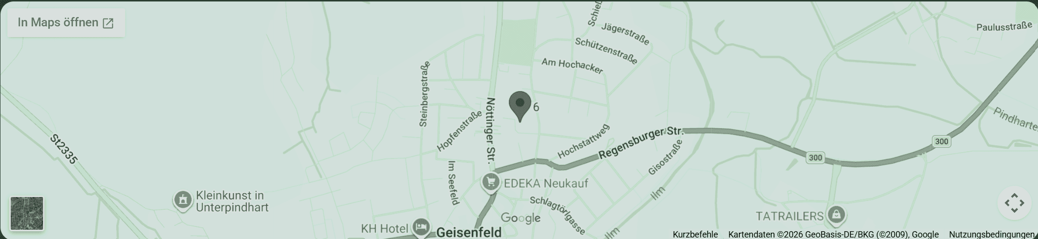 Kartenvorschau Geisenfeld